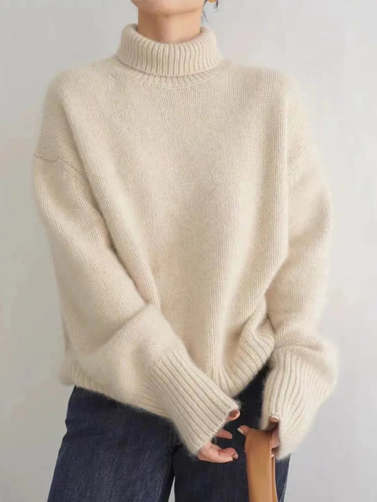 Freja Knit – stilren polotröja för kyliga dagar