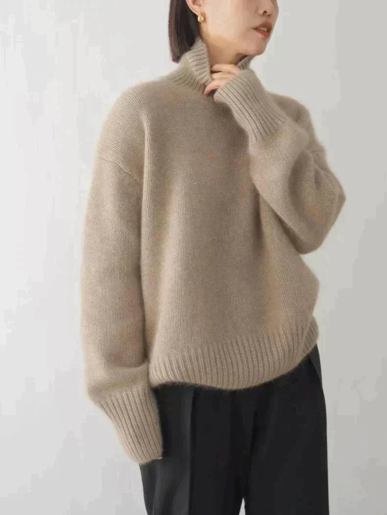Freja Knit – stilren polotröja för kyliga dagar