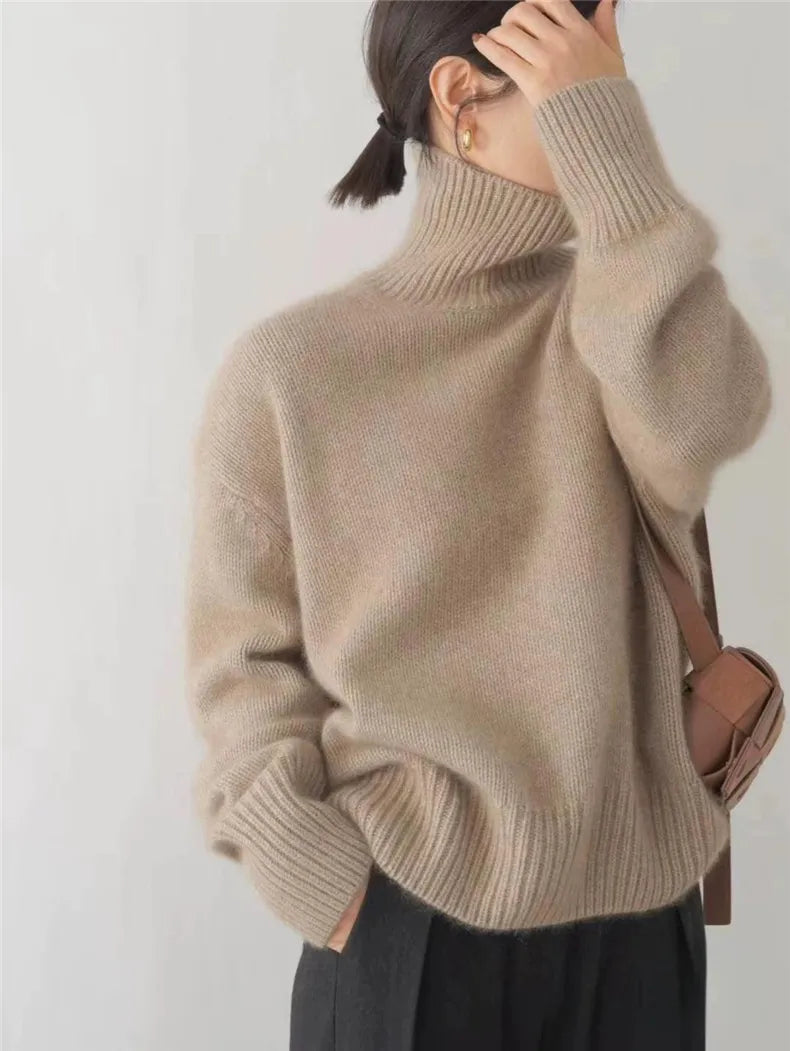 Freja Knit – stilren polotröja för kyliga dagar