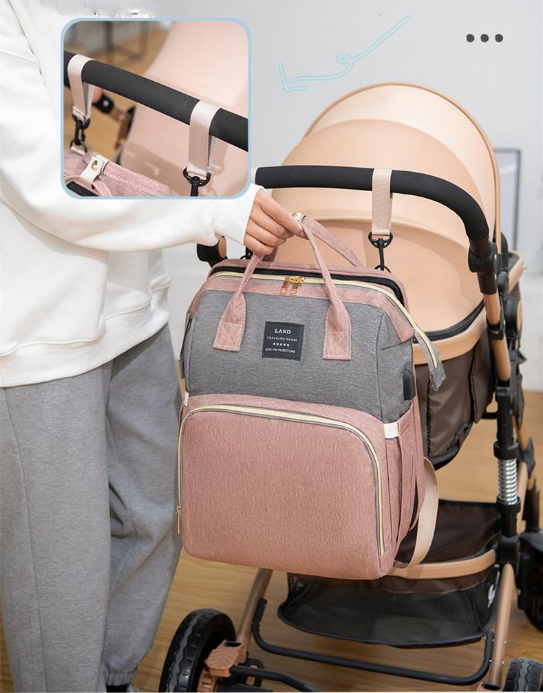 Babyblöjväska - Ryggsäck med skötbord - Tjenixen