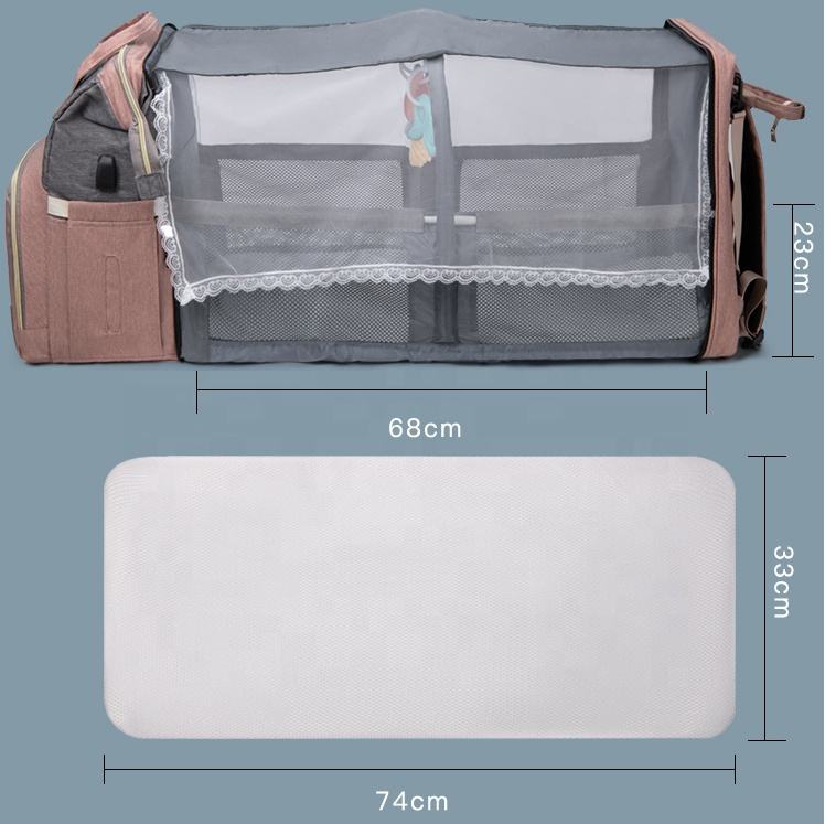 Babyblöjväska - Ryggsäck med skötbord - Tjenixen