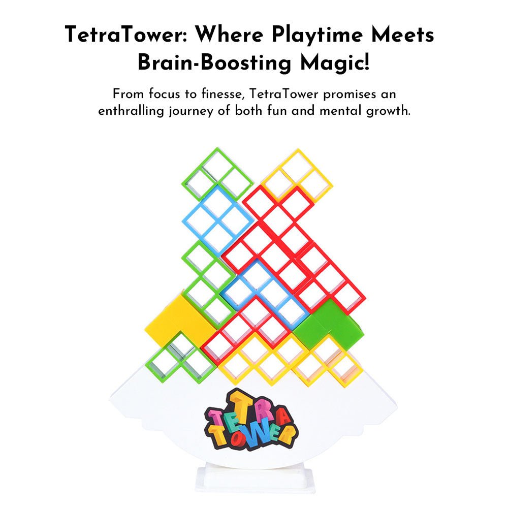TetraTower™ - Spelet för hela familjen - Tjenixen