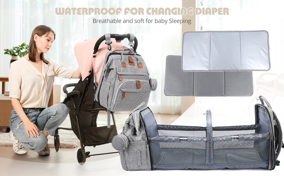 Babybagio - Ryggsäck med skötbord