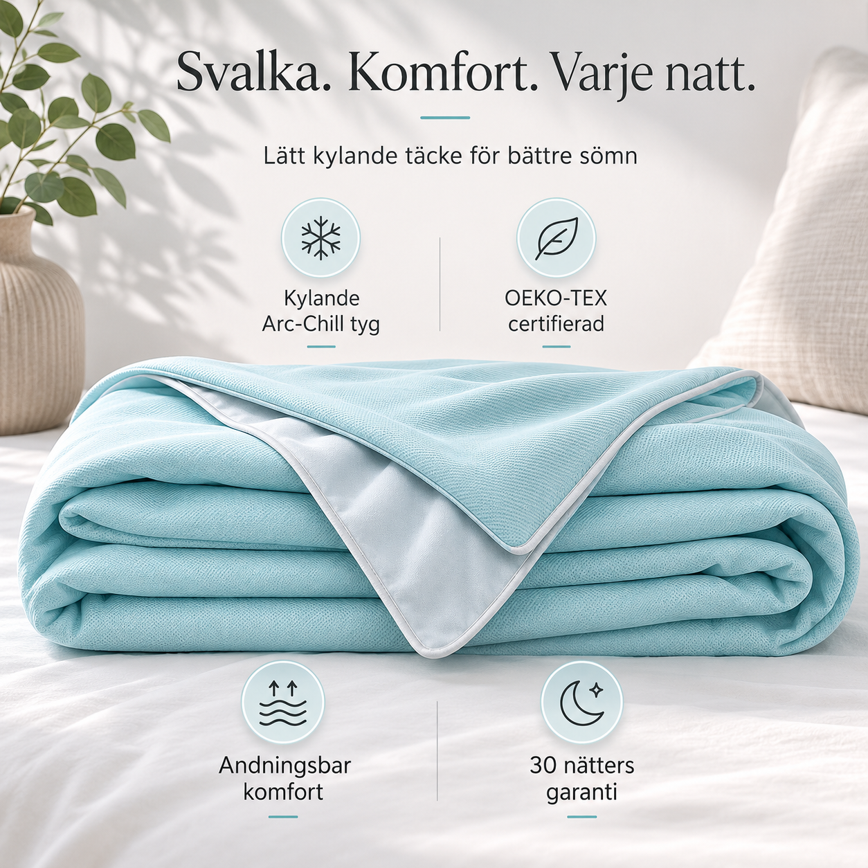 Coolersleep - Kyltäcke för heta sommarnätter