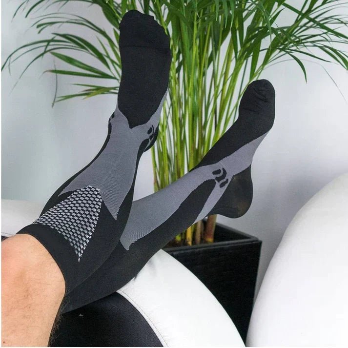LegLift Pro : 3 paires Compression Socks - Tjenixen