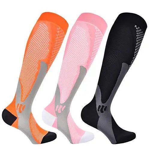 LegLift Pro : 3 paires Compression Socks - Tjenixen